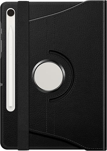 Vista 9 de Fintie Funda giratoria para Samsung Galaxy Tab S10 Lite/S10 FE/ S9 FE 5G 10.9 pulgadas/Tab S9 11 pulgadas con soporte para bolígrafo S, cubierta