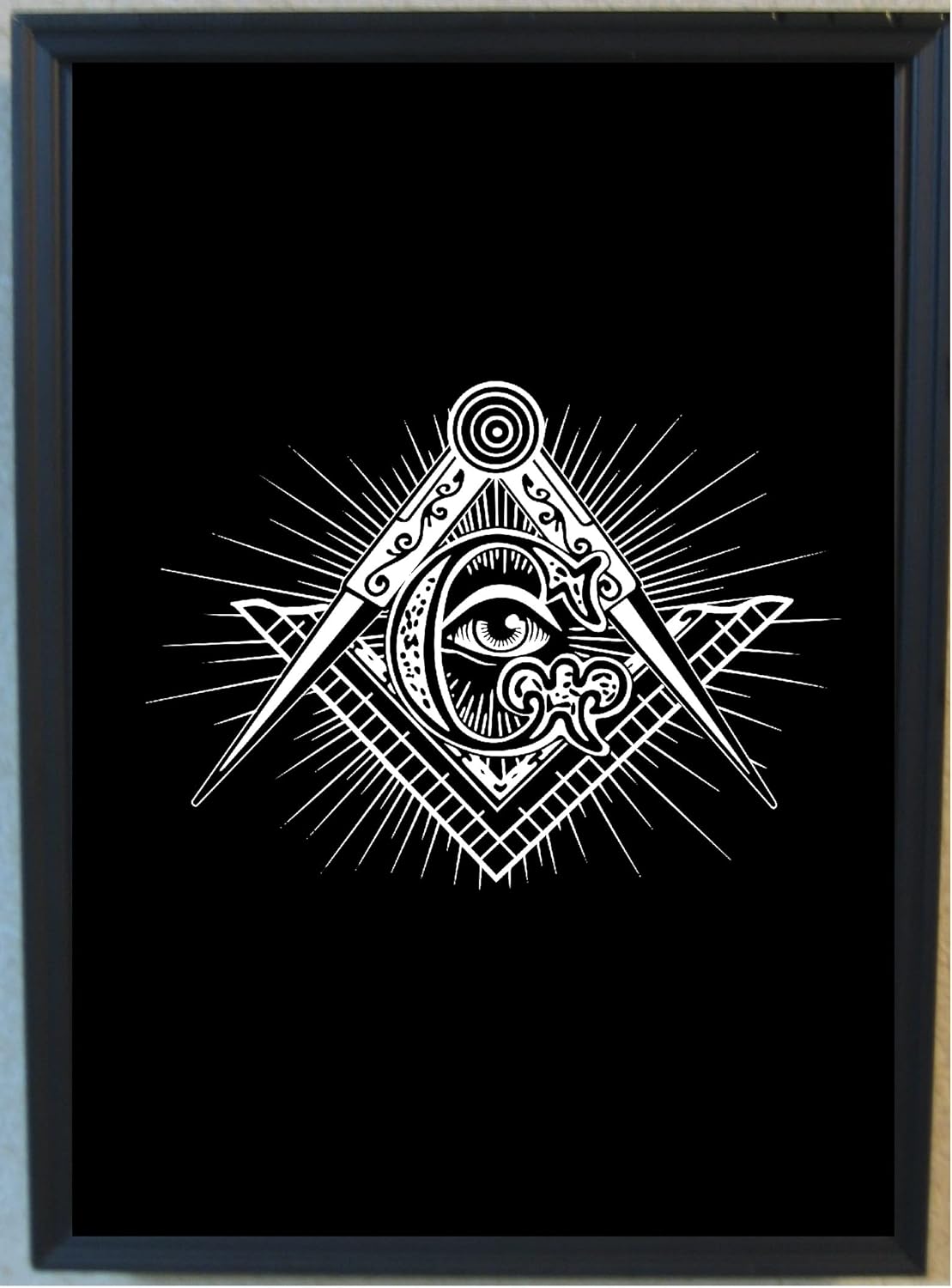 Amazon Co Jp フリーメイソン ポスター グッズ 雑貨 インテリア マーク ホーム キッチン