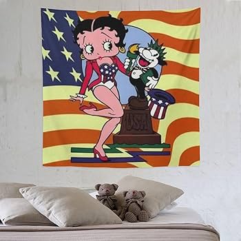 Amazon.co.jp: ベティちゃん (48)タペストリー インテリア おしゃれ