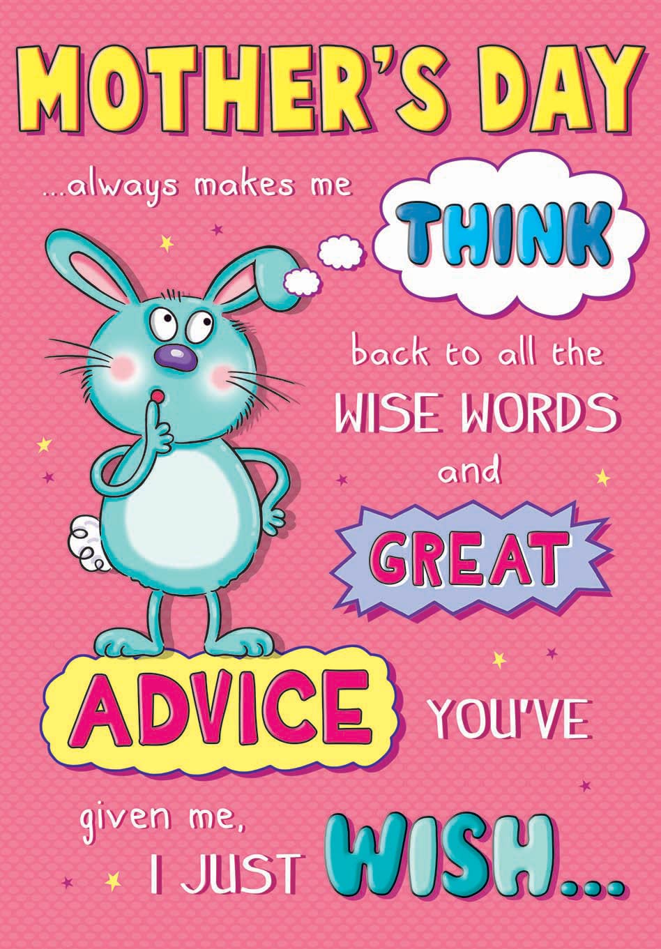 Humour Funny Mother's Day Card - 9 x 6 inches - Regal Publishing