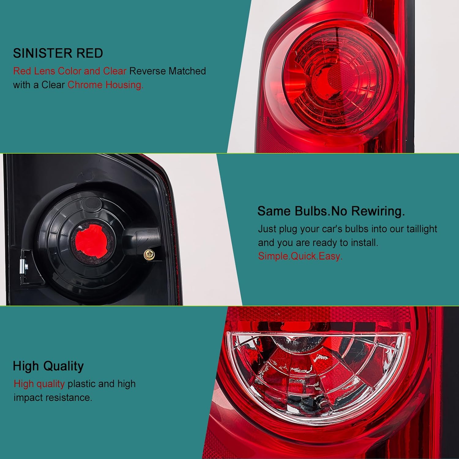 Tail Light fit for 2007 2008 2009 Dodge Ram 1500 2500 3500 Pickup rear light Assembly Driver Left Side CH2800165 55277303AC