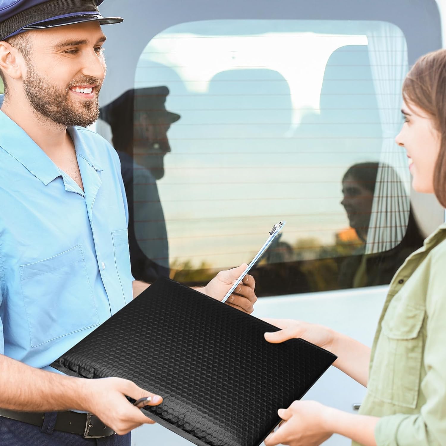 Metronic Large Bubble Mailers 12x15 Inch 40 Pack Waterproof Padded Envelopes Black Bubble Envelopes Opaque Cushioning Mailer for Shipping Clothes, Books,Jewelry Makeup Supplies - Image 6