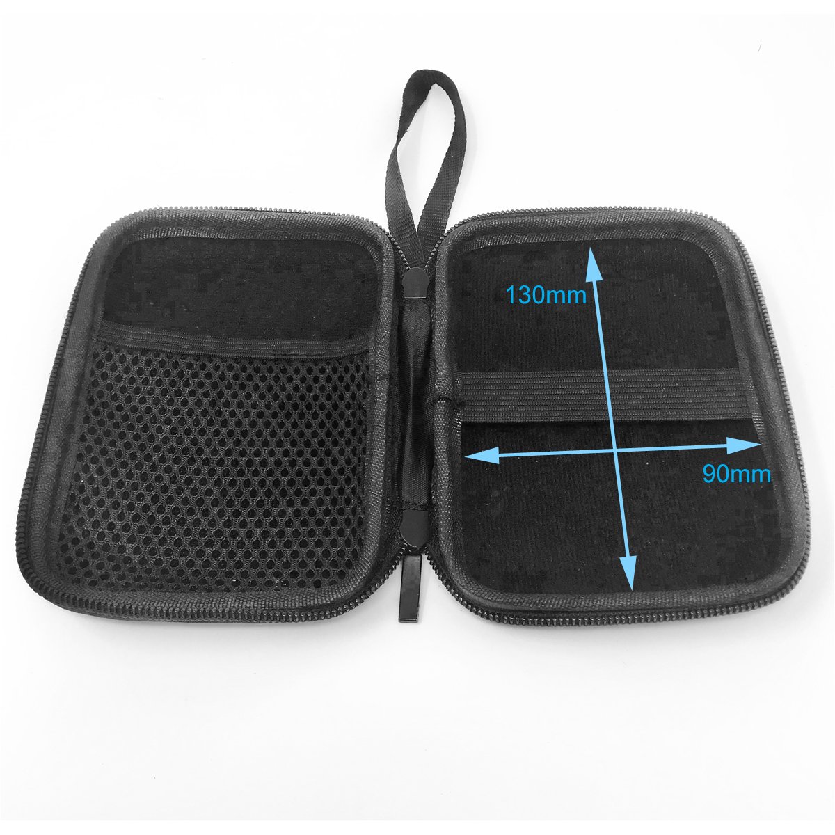 LUPO Shockproof Hard Disk Drive Case - 2.5 Inch HDD SSD EVA Carrying Pouch