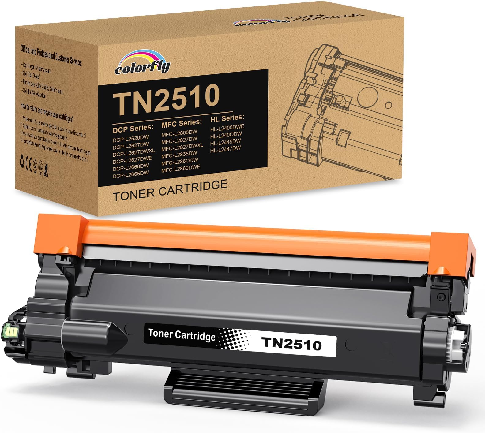 colorfly TN2510 Compatible Toner Cartridge