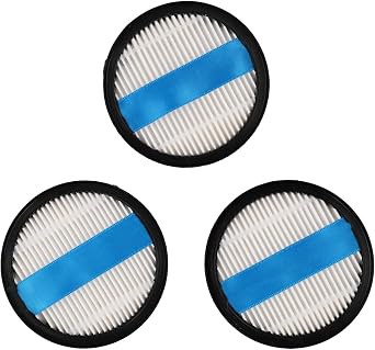 3 Pcs Water Filters Compatible With Hom-pany Smart-Vac 11 Vacuum Cleaner, Washable Replacement Filter Set For Essential Home Cleaning Accessories