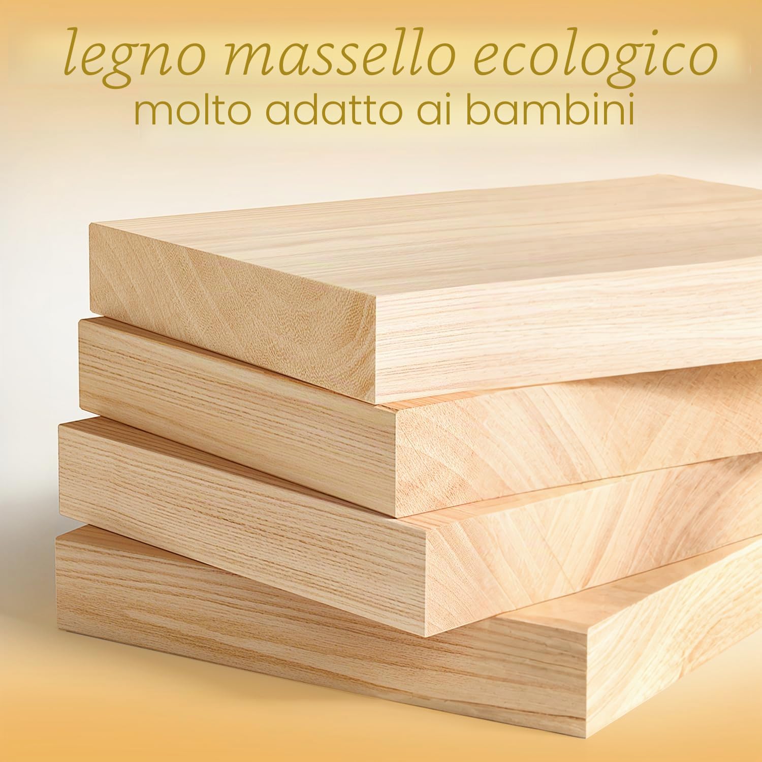 Wooden Step Stool, Sgabello A 2 Gradini In Legno,Sgabello Con Piedini Antiscivolo,Scala Domestica,Mobile, Per Bagno, Cucina, Cameretta Dei Bambini Dai 2 Anni