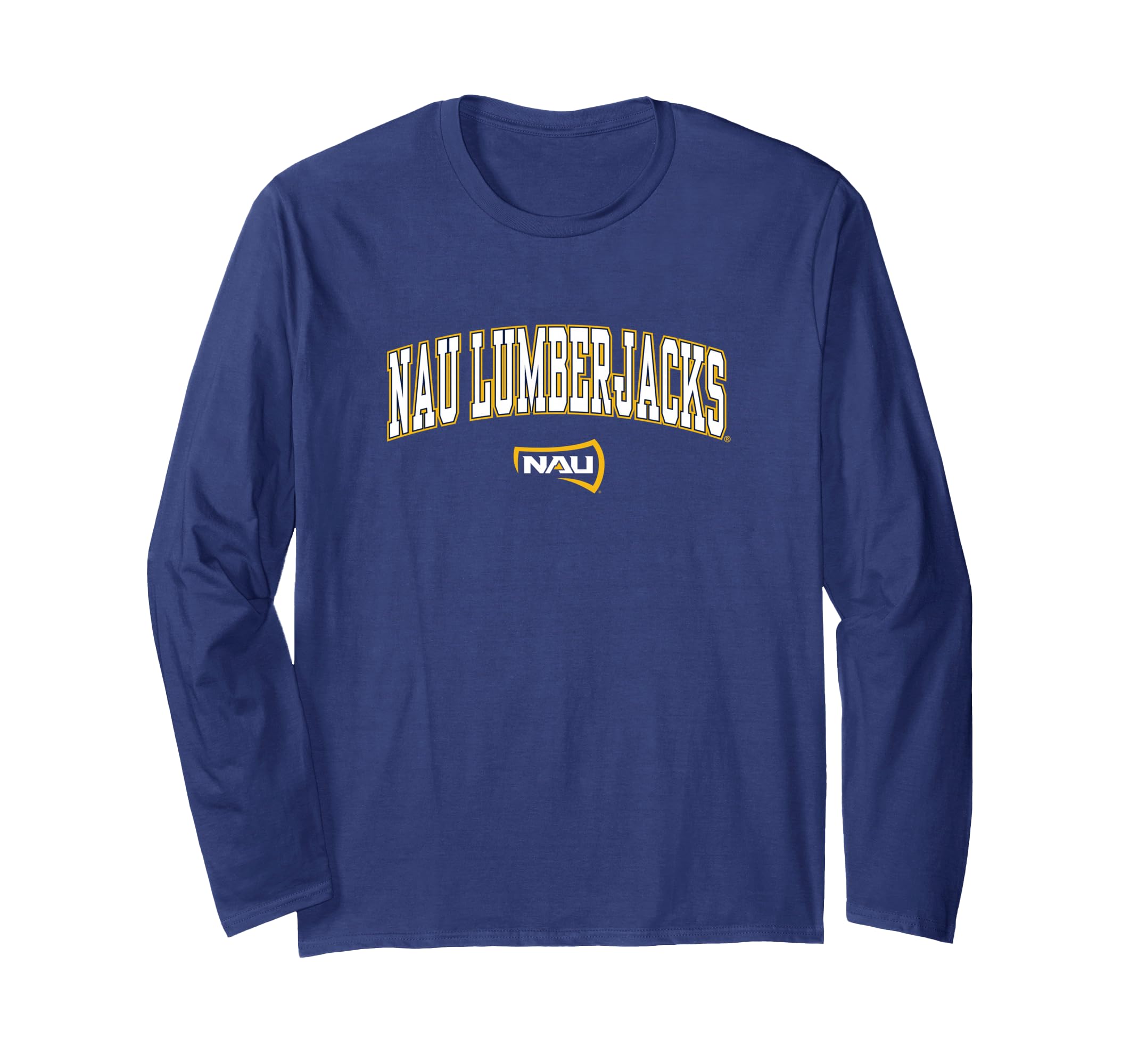 Northern Arizona Lumberjacks Arch Over Navy Long Sleeve T-Shirt