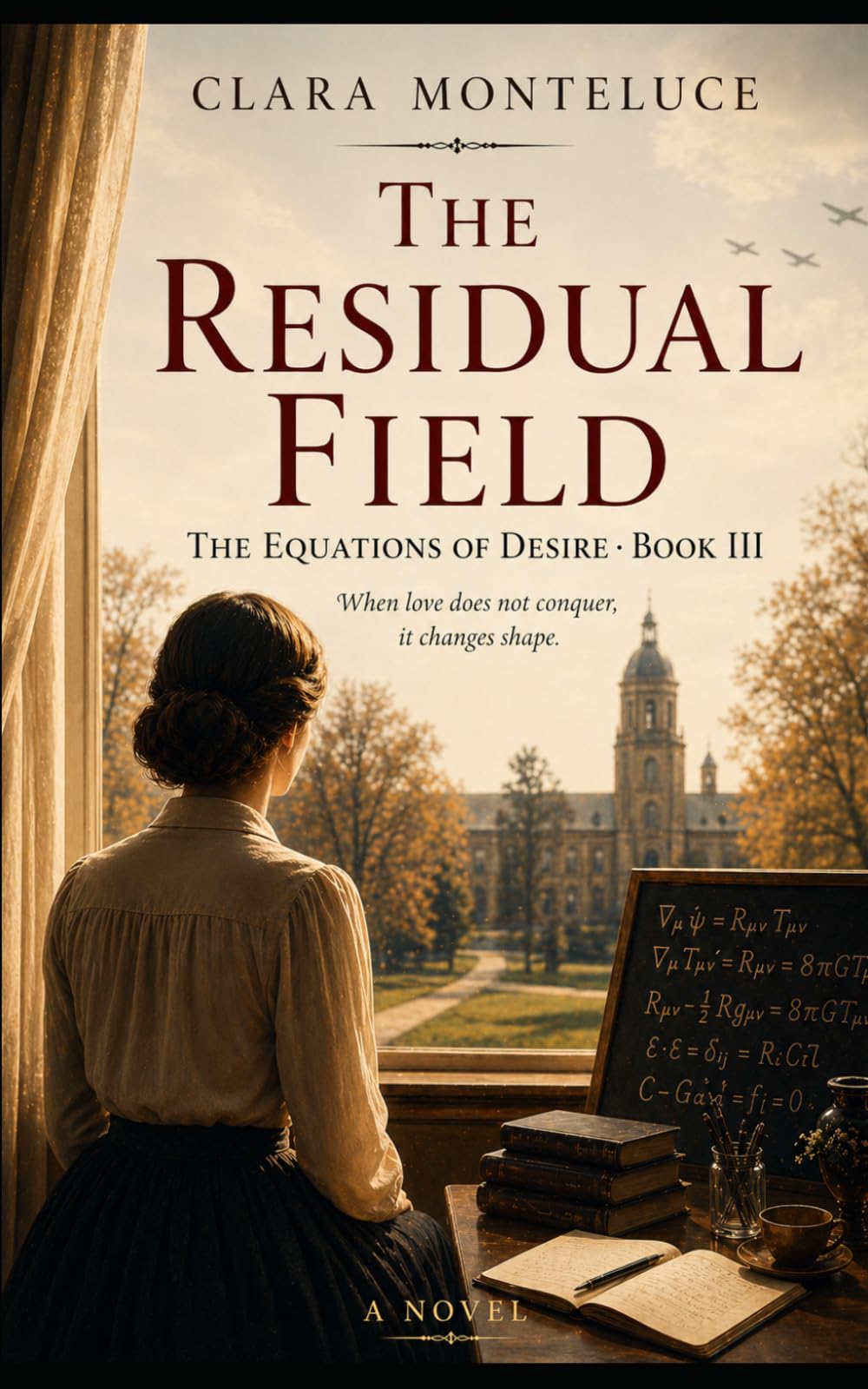The Residual Field: What Remains When Love Cannot End (The Equations of Desire)