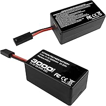 Powtree 3.0Ah 11.1V Lithium-Polymer Replacement Battery for Parrot AR.Drone 2.0 Power Edition Helicopter-2 Pack