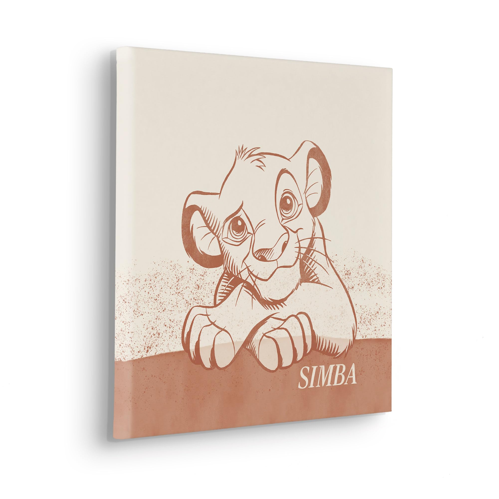 Komar Canvas Picture Disney The Lion King It's Simba 40 x 40 cm