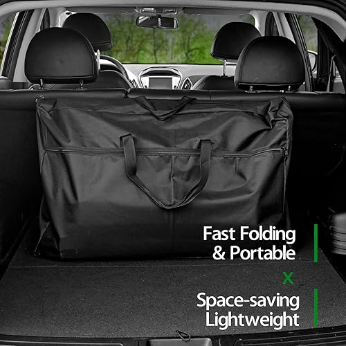 Miniatura 7 de CampLand Mesa de cocina plegable al aire libre, estación de cocina portátil de aluminio para acampar con organizador de almacenamiento, parabrisas,