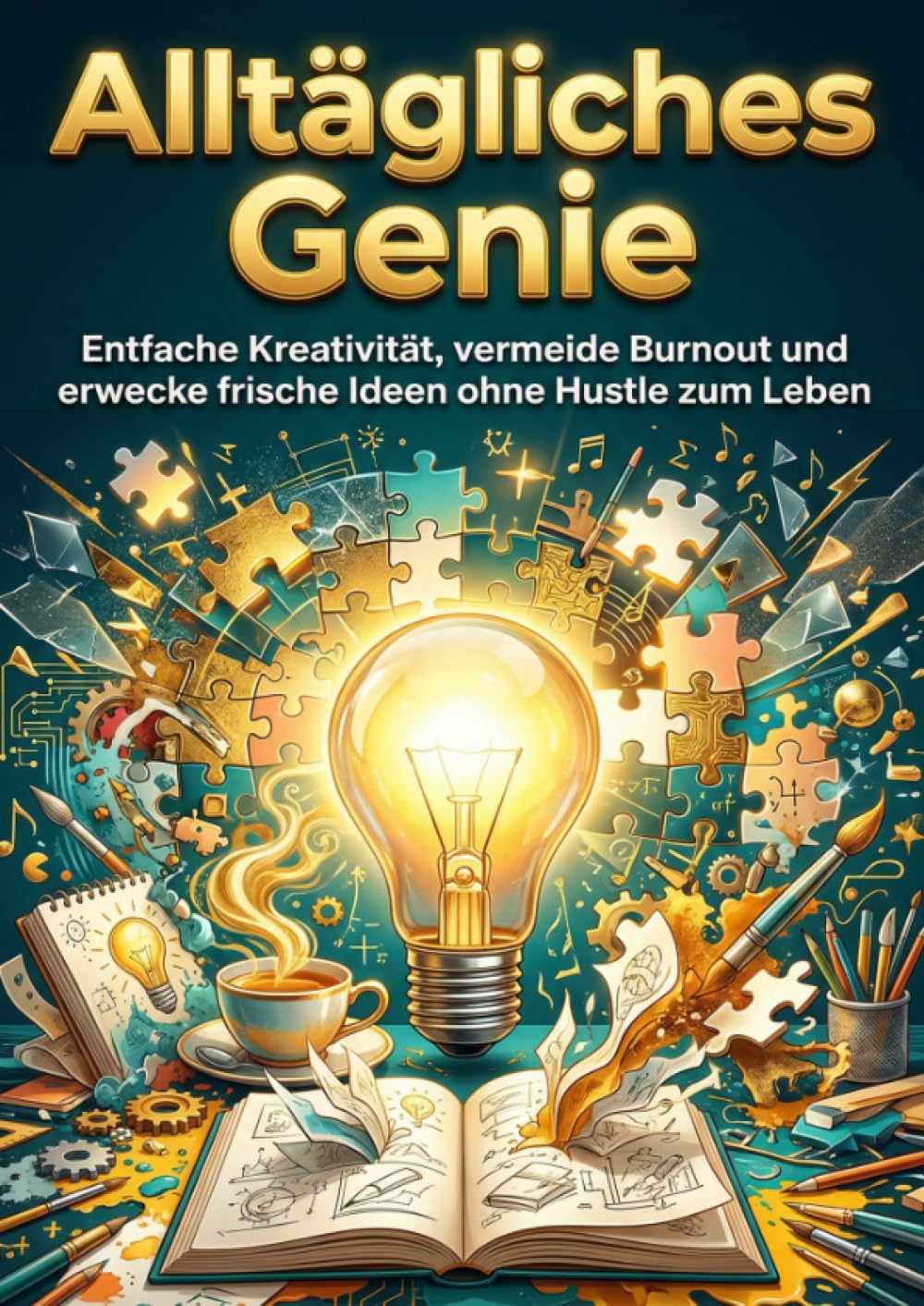 Alltägliches Genie: Entfache Kreativität, vermeide Burnout und erwecke frische Ideen ohne Hustle zum Leben
