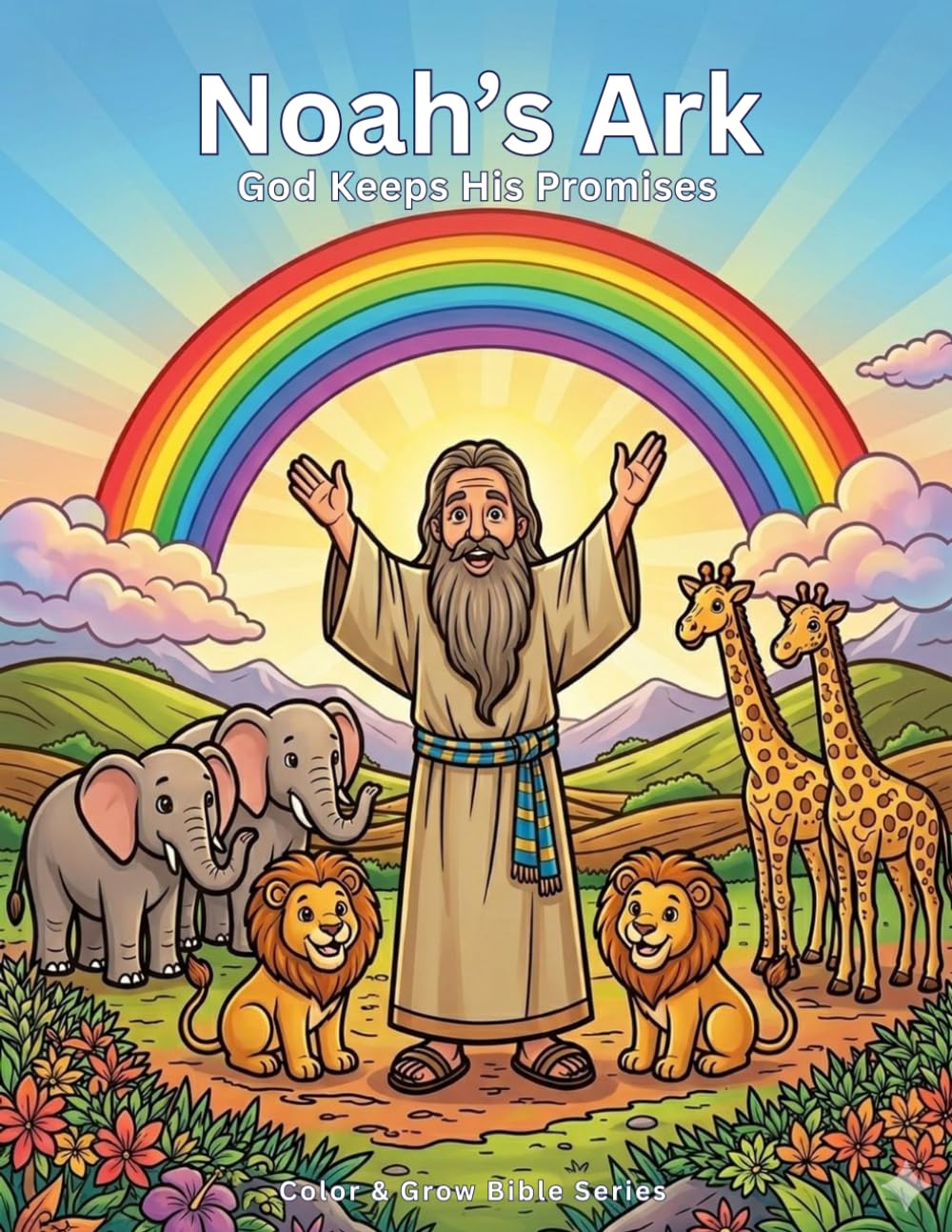 Noah's Ark — God Keeps His Promises (Color & Grow Bible Series)