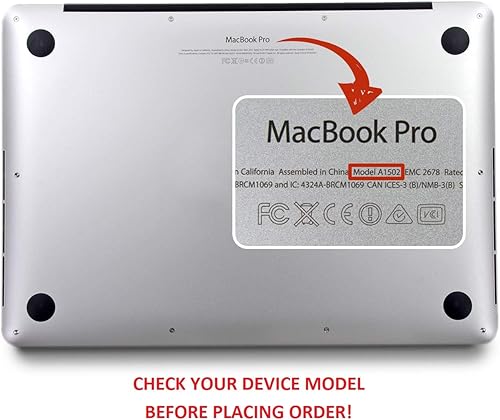 Miniatura 3 de Funda rígida compatible con MacBook Pro 16, 14, M3, M2, 2023, M1 Pro 13, 2022, Air 13, 2021, Retina 2020, Mac 11 y 12, diseño de hojas de palma,