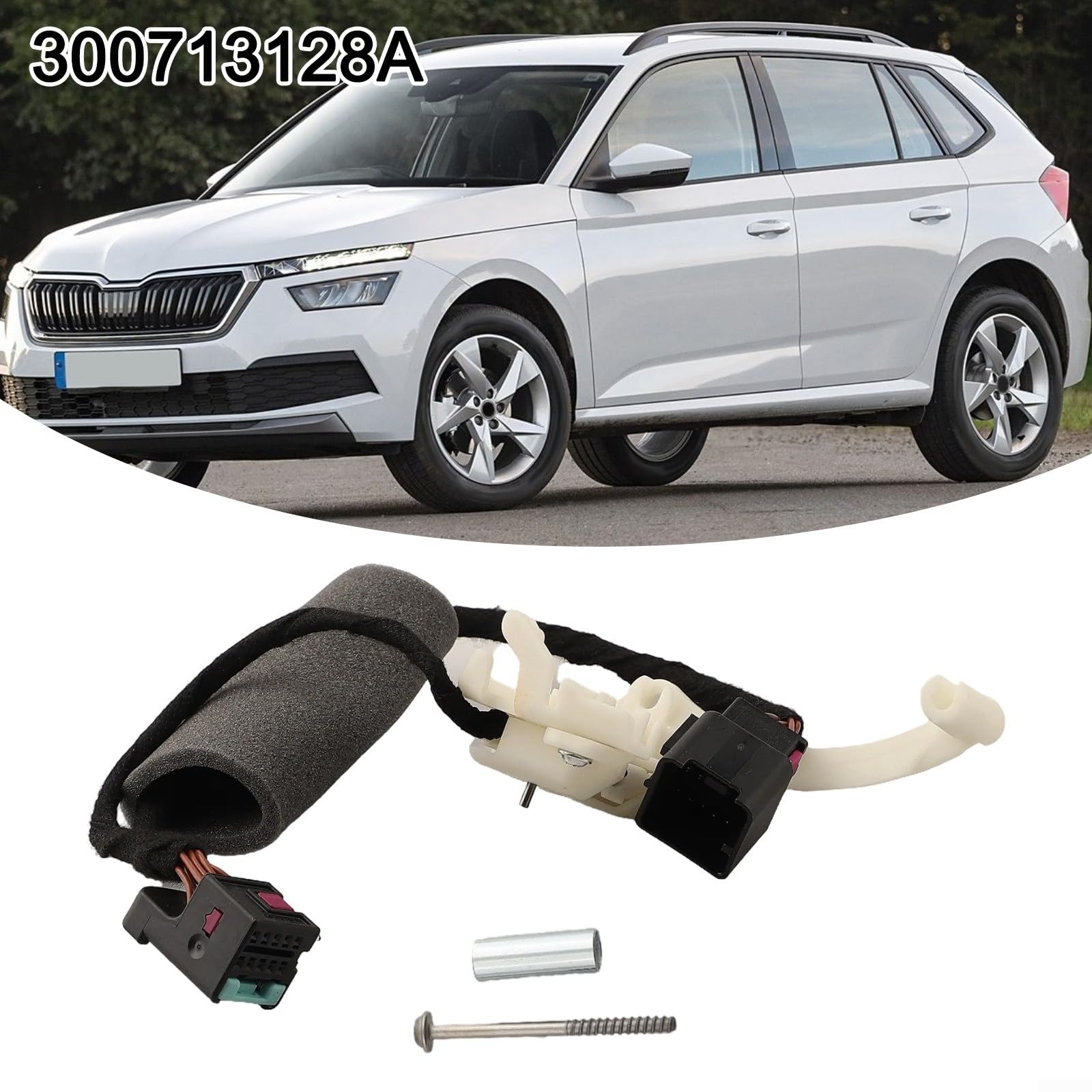 Selector de engranajes de transmisión automática de coche MicroSwitch Selector automático de caja de cambios MicroSwitch para 3Q0713128A Interruptor de control interior Pieza de repuesto Negro