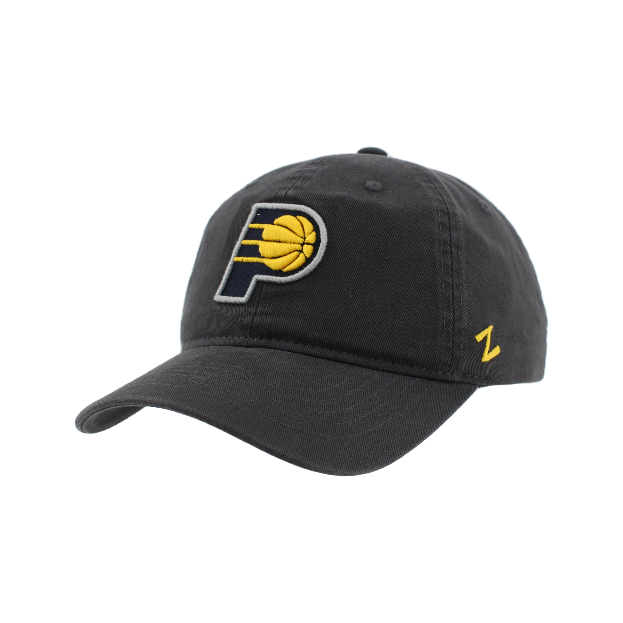 ZHATS NBA Officially Licensed Adjustable Hat Scholarship Icon Charcoal