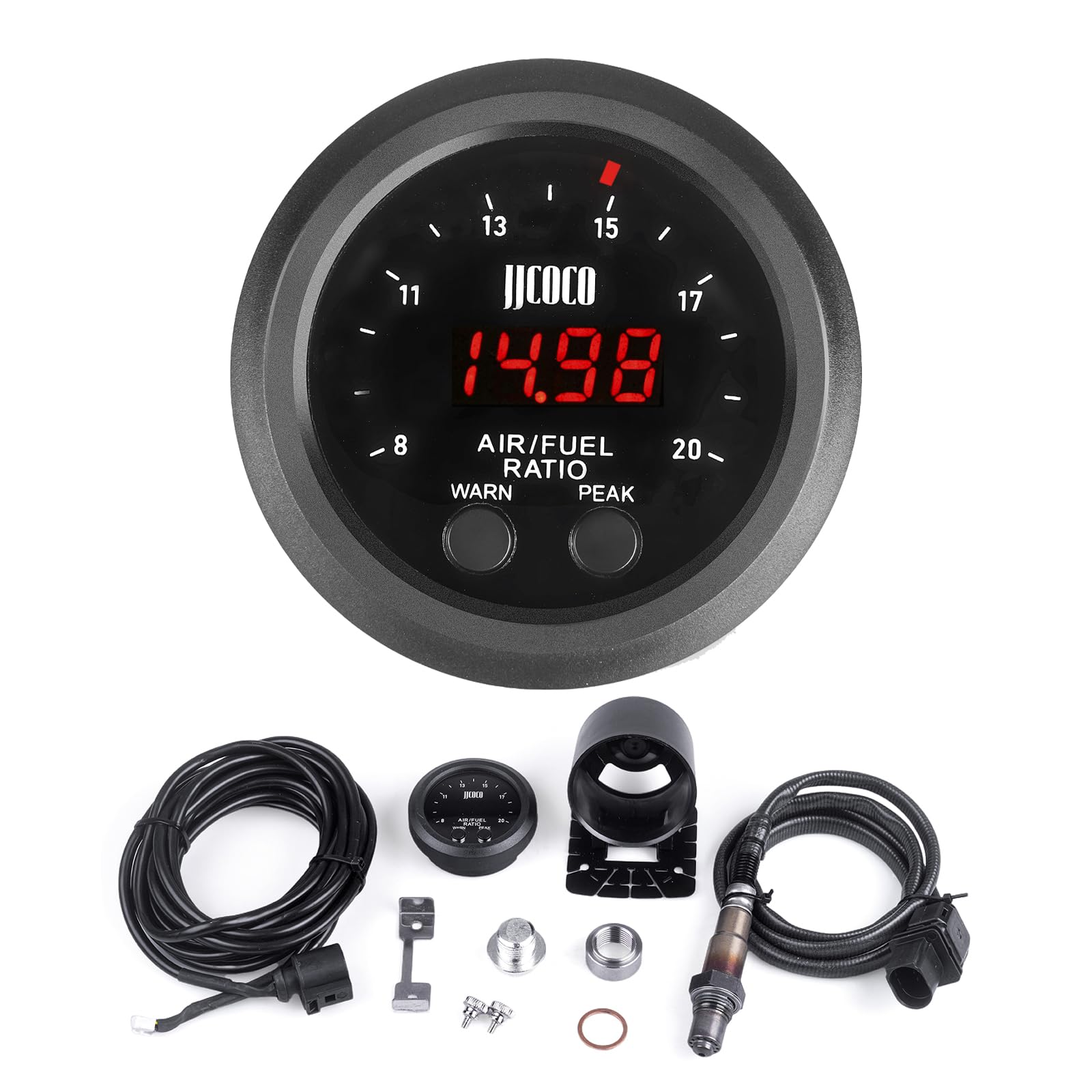 Snapklik.com : ZHSYMX Universal Digital Wideband Air/Fuel Ratio AFR ...