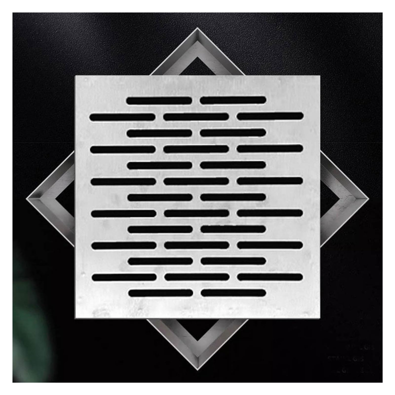 Rejilla Drenaje Acero Inoxidable Tapa para Canal Drenaje Exterior