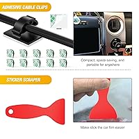 Vista 73 de GOOACC 501 clips universales para automóvil, parachoques mixto, para panel de puerta, protector para cubierta del motor, retenedor de remaches