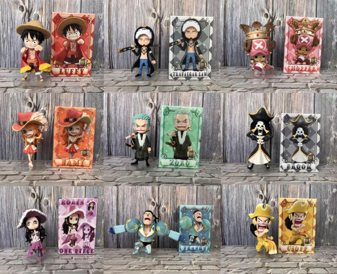 Amazon.co.jp: ワンピース 麦わらの一味 15周年 Q版 フィギュアセット 