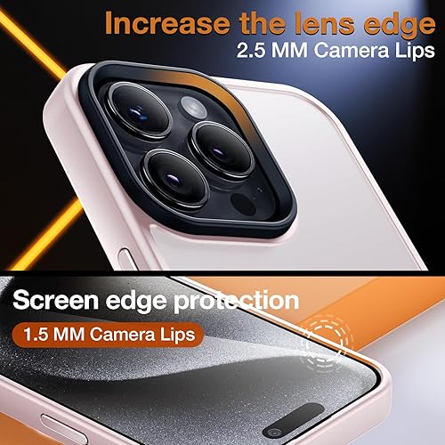 Miniatura 205 de Yriklso Strong Magnetic Case for iPhone 11 [Compatibilty with MagSafe] Protective Shockproof Cover Phone Case for iPhone 11 6.1" Frosted Purple