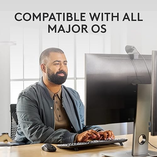 Miniatura 4 de Logitech MK370 Combo para negocios, teclado inalámbrico de tamaño completo y mouse inalámbrico, receptor USB seguro Logi Bolt, Bluetooth,