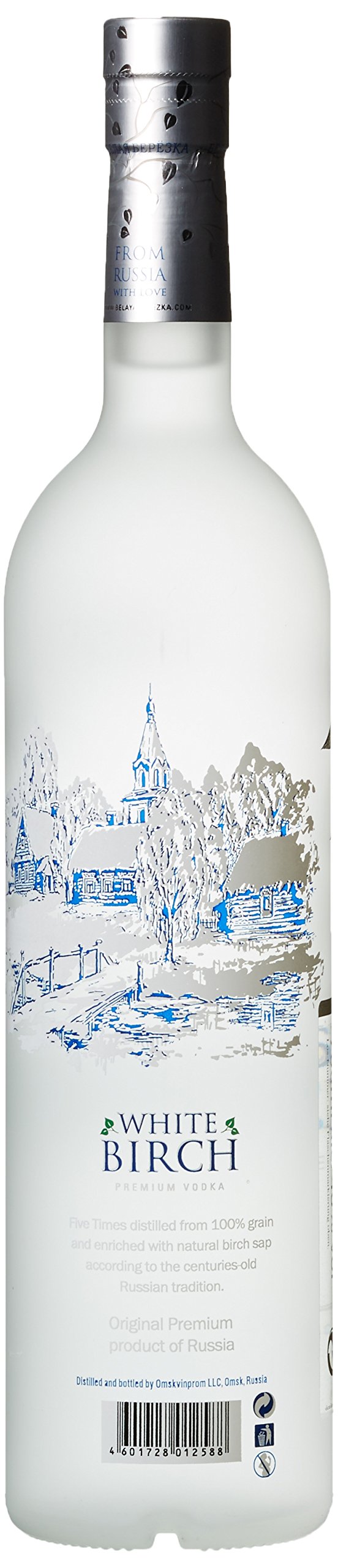 White Birch Russian Vodka (3 x 0.7 l)