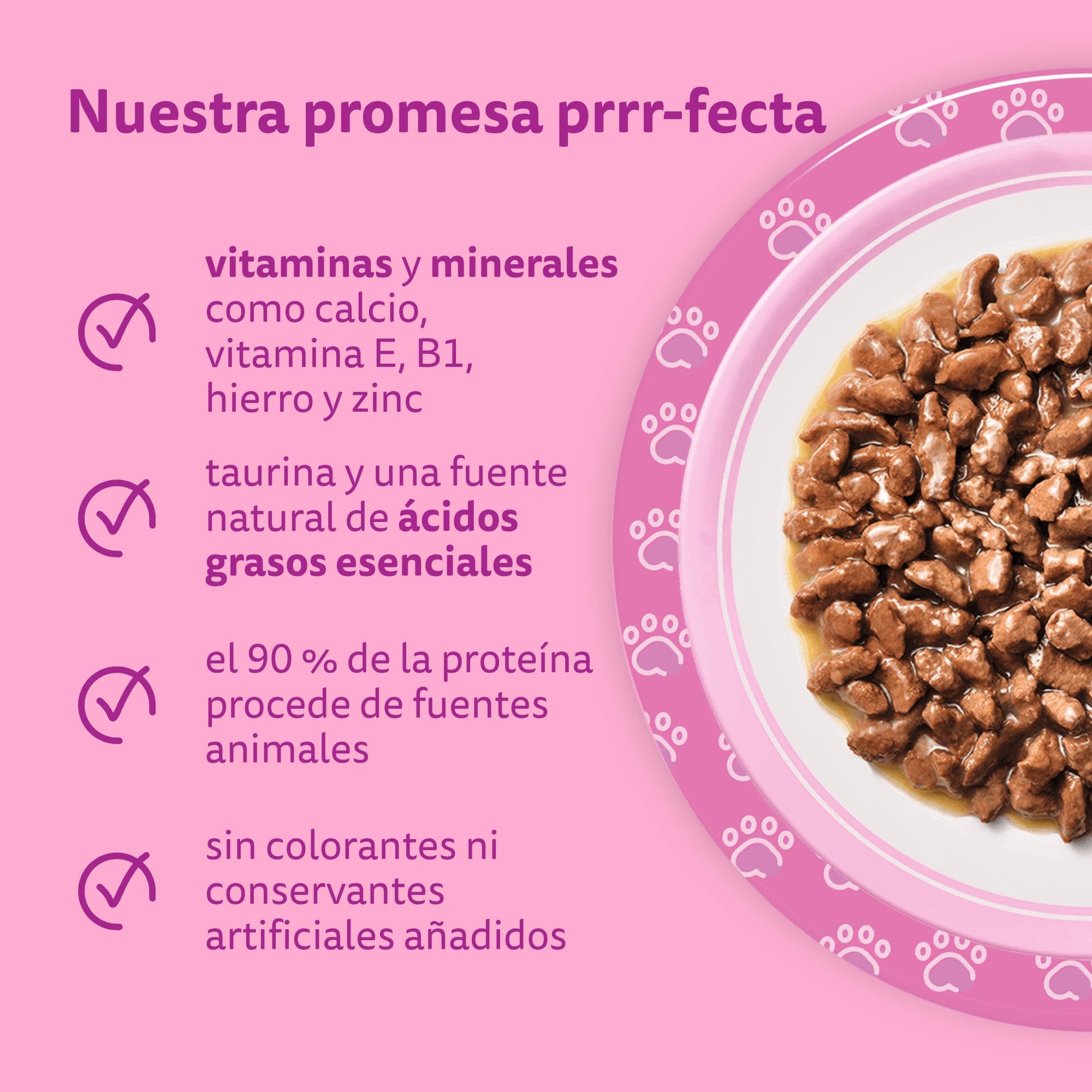 WHISKAS Duo Comida húmeda en Salsa Gatos júnior Comb. clásicas - 13 x 4 bolsitas x 85g