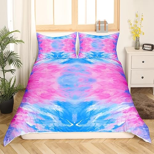 Miniatura 80 de Feelyou Juego de funda de edredón con estampado floral en 3D para niñas y niñas, elegante, con estampado floral morado, romántico, con purpurina