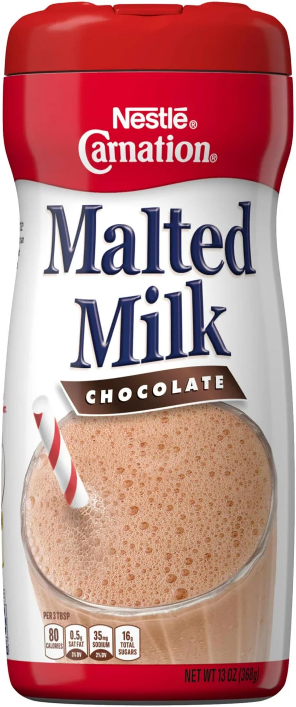 Carnation Malted Milk, Chocolate, 13-Ounce Jars (Pack of 3)
