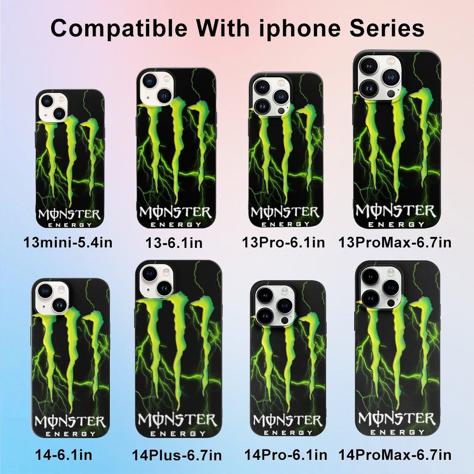 Amazon.co.jp: iPhone 11 Pro Case, Logo Monster Energy
