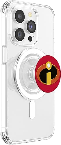 Miniatura 9 de Disney Pixar Incredibles Classic Logo Rojo - PopSockets Grip and Stand for Phones and Tablets