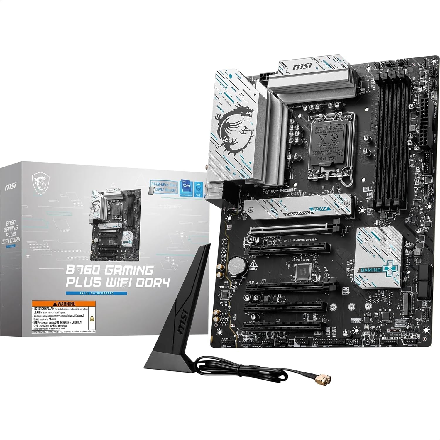 CPU i5-14600KF + B760 GAMING PLUS WIFI DDR5 MSI B760 GAMING PLUS