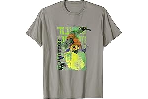 Alien Force Vilgax Sword Attack Distressed Shot T-Shirt: Fight Like the Conqueror!