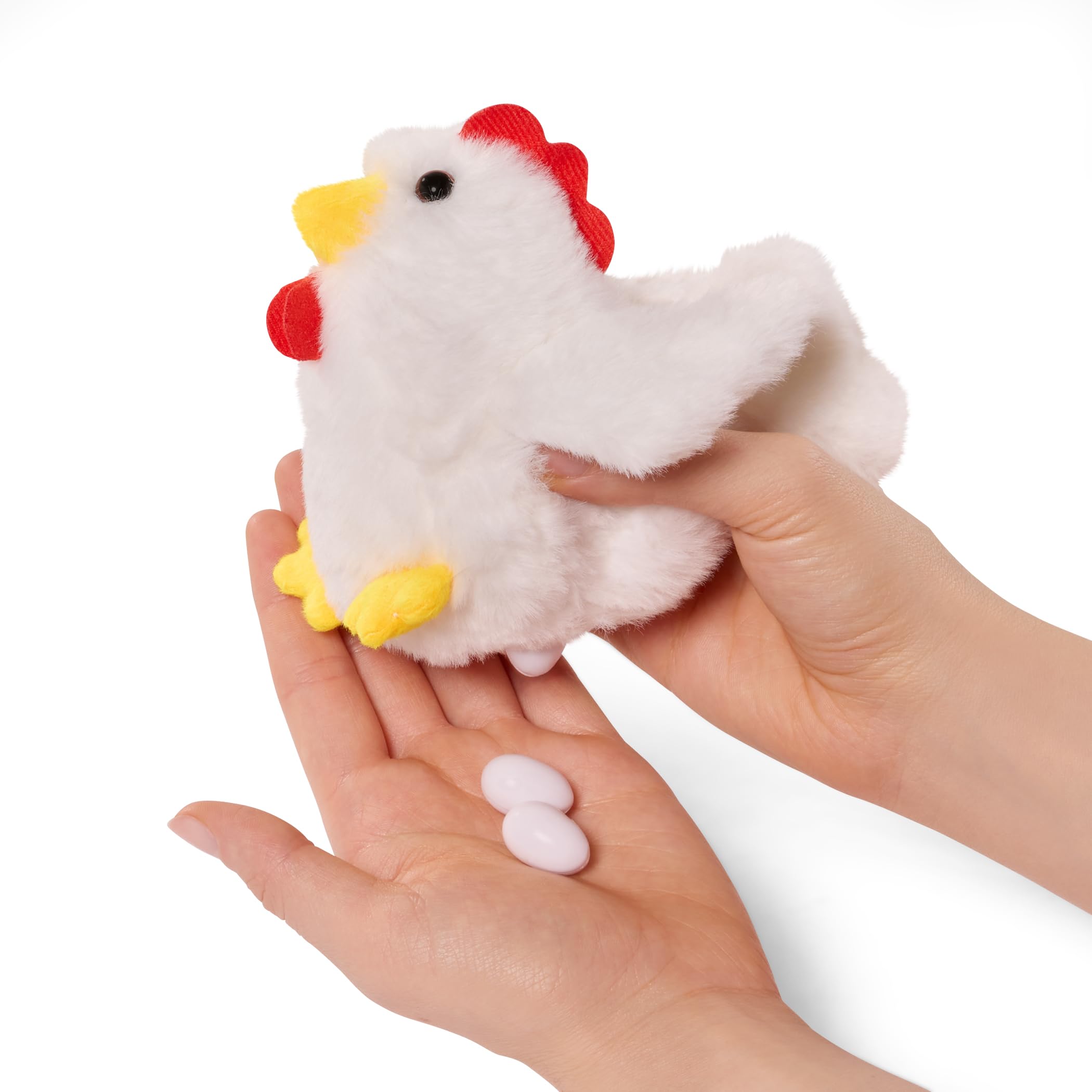 Our Generation – Henhouse Farm Home con tetto apribile & porta – Pulcino peluche & Uova che depongono animali di pollo farciti