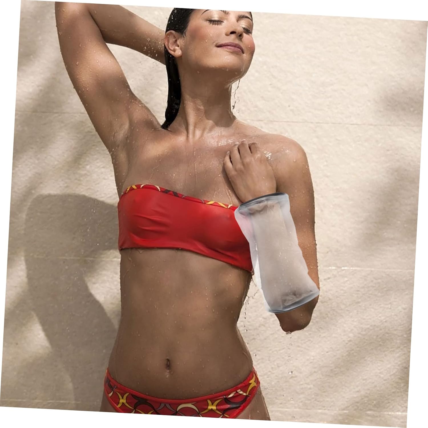 Shower Arm Protectors Arm Covers for Daily Use Wear Resistant Burn Sleeves Portable and Flexible Design