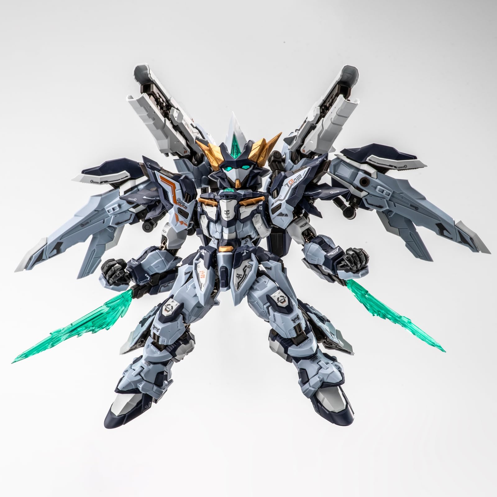 16CM Plastic Mecha Model Action Figures Kits, Mech Knight Tian FA, Alloy Frame, Multifunctional Platform, Easy to Assembl