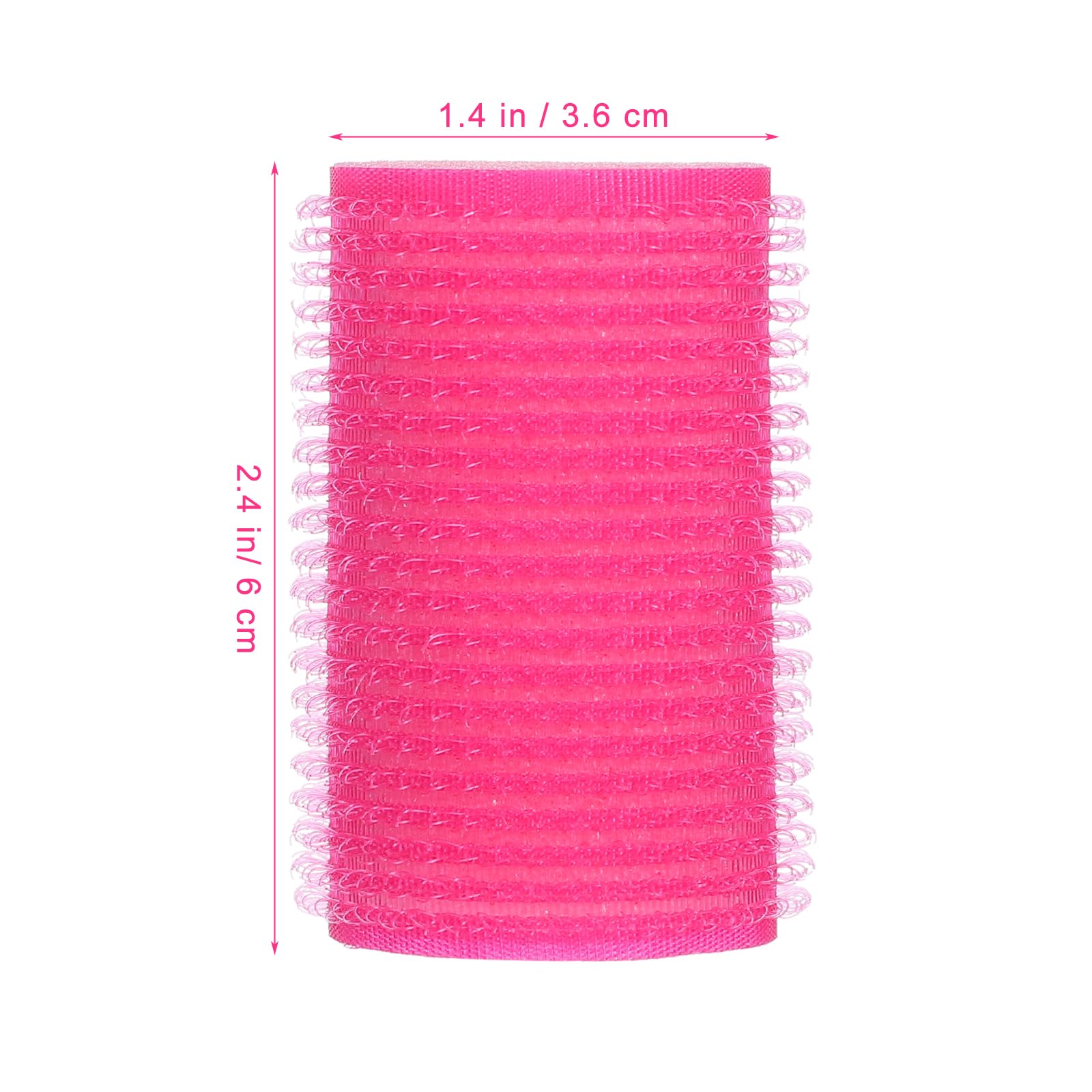 OSALADI 8pcs Hair Sponge Roller Soft Self Hold Hair Roller Foam Hair Rollers Large Sleep Rollers Self Grip Hair Curlers Hair Clips Hair Rollers for Hair Sponge for Hair Women Hair Curler - Image 2