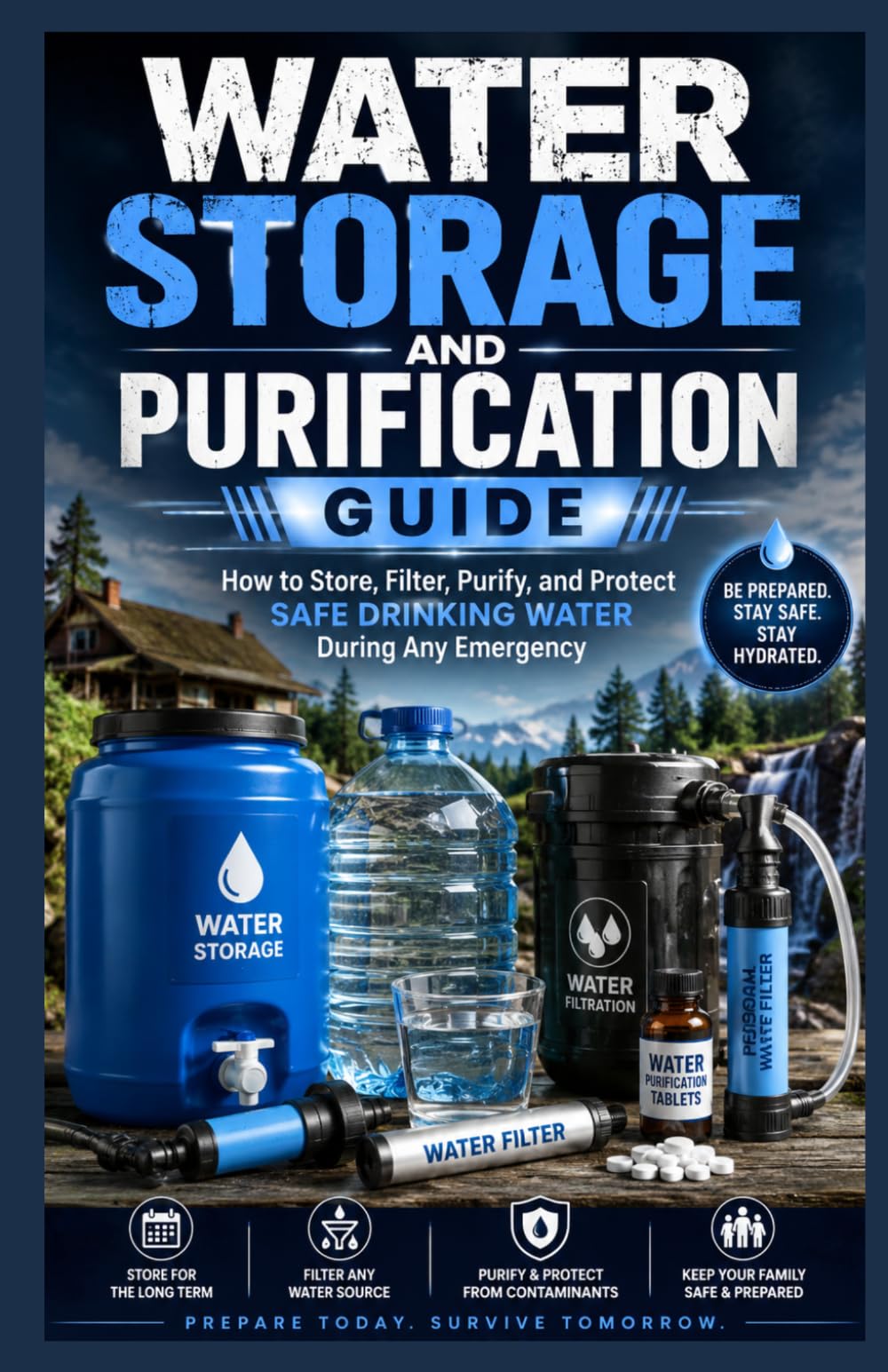 Water Storage and Purification Guide.: How to Store, Filter, Purify, and Protect Safe Drinking Water During Any Emergency.