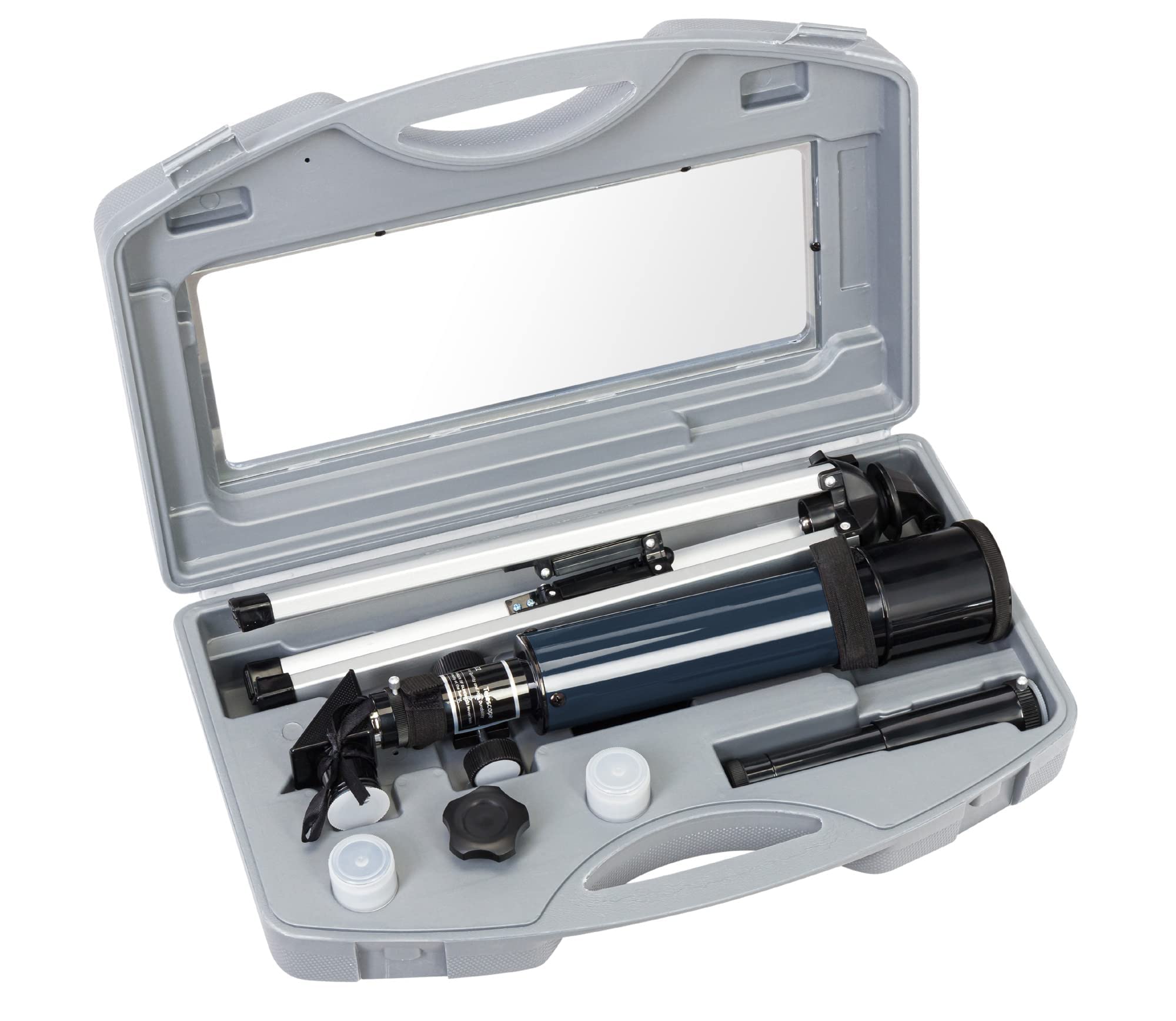 Telescopio Discovery Spark Travel 50 con libro in Italiano