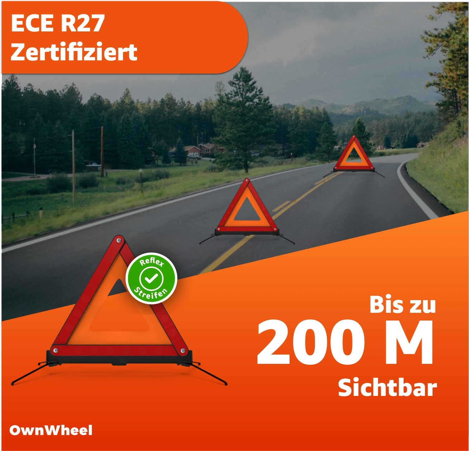 Triangle De Panne Triangle De Signalisation Avec Boîte De