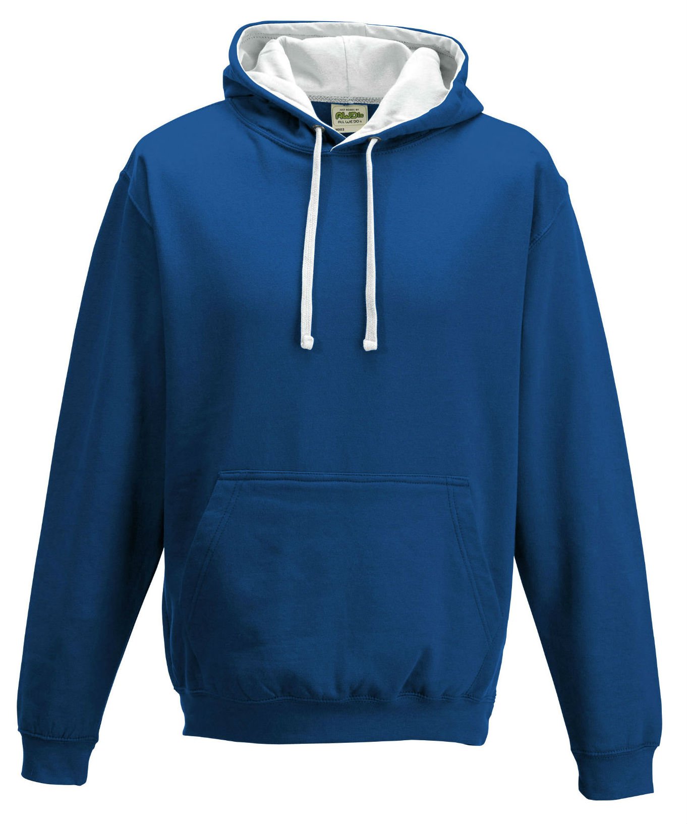 Just Hoods Varsity Hooded Sweatshirt - Multicolour - XX-Large