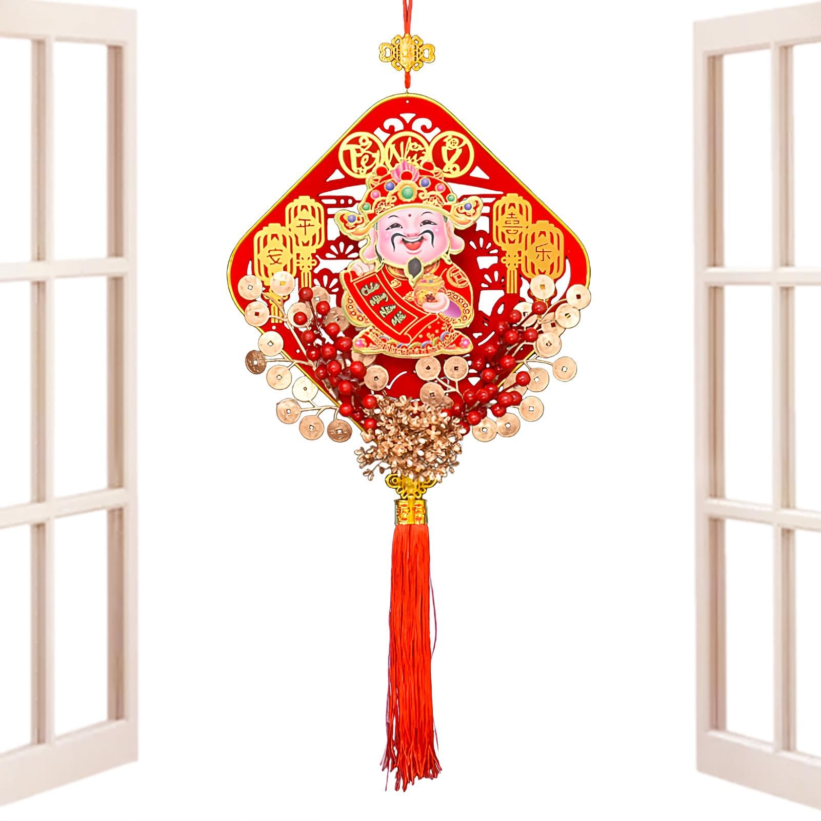 Décoration Nouvel An vietnamien 2025 et pendentif année serpent maison