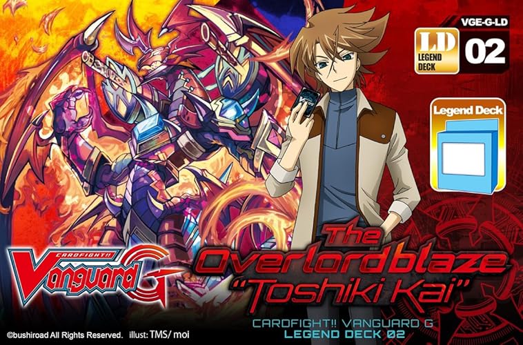 Cardfight Vanguard G Legend Deck 2 The Overlord Blaze Toshiki Kai