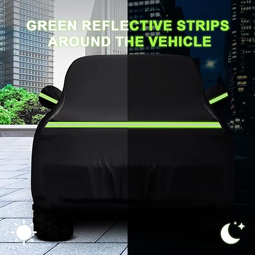 Miniatura 101 de Funda impermeable para Dodge Charger para todo tipo de clima, funda de automóvil de 6 capas impermeable para todo tipo de clima, 210T, resistente al