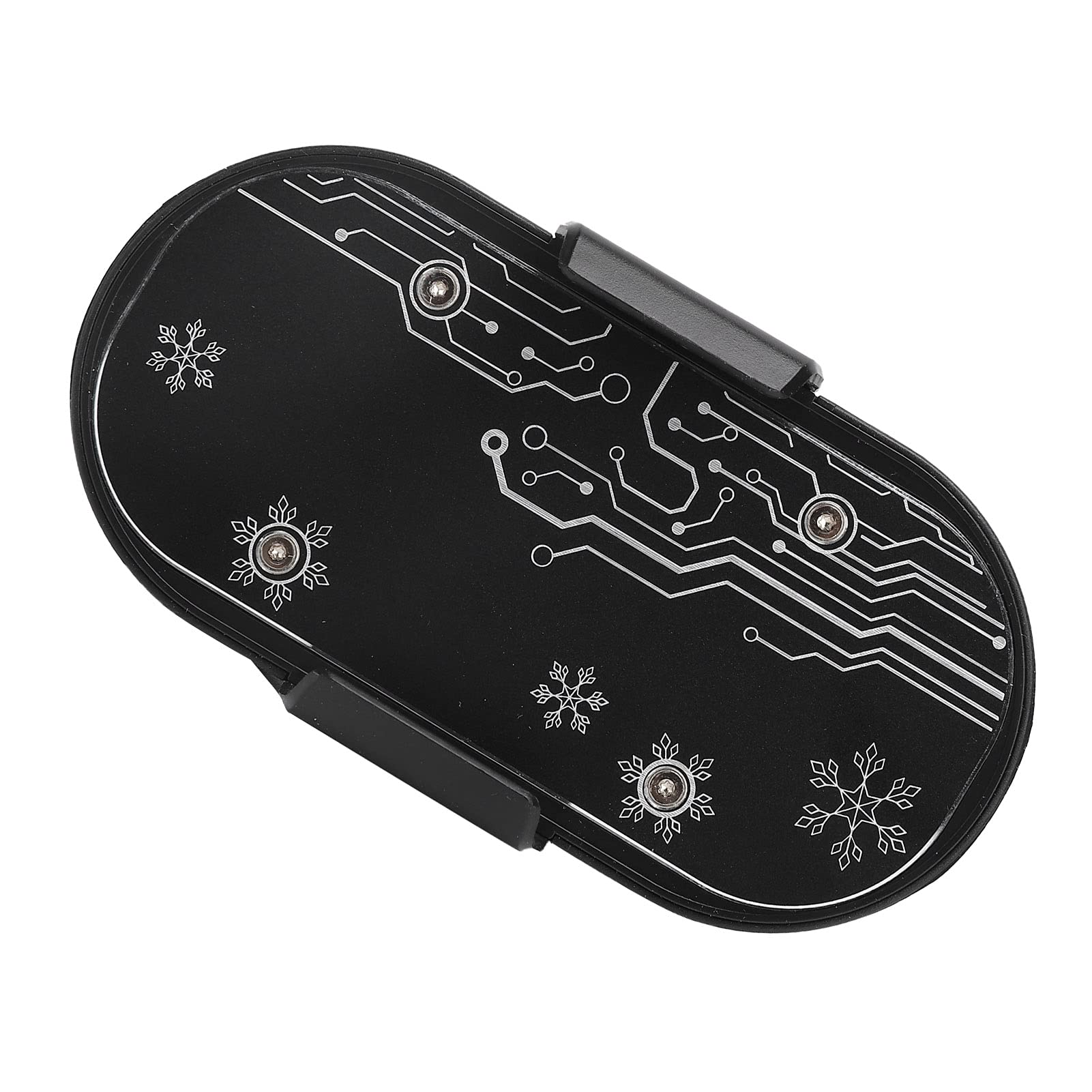 Dispositivo di Raffreddamento del Telefono Cellulare, Dispositivo di Raffreddamento Semiconduttore del Telefono, Dissipatore di Calore del Telefono Portatile, per Telefoni da 4,5 a 7 pollici(nero)
