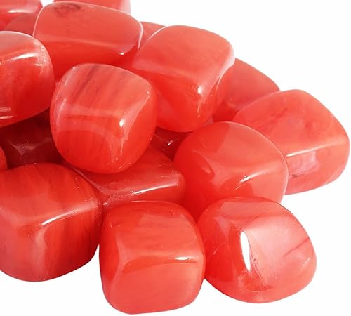 Miniatura 37 de Rockcloud Piedras pulidas pulidas de 1 libra, suministros de piedras preciosas para Wicca, Reiki, cristal curativo, fluorita