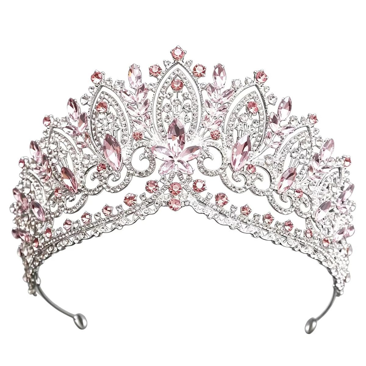 New women crown Tiaras Bridal Rhineshtone Princess Birthday Crystal Tiara