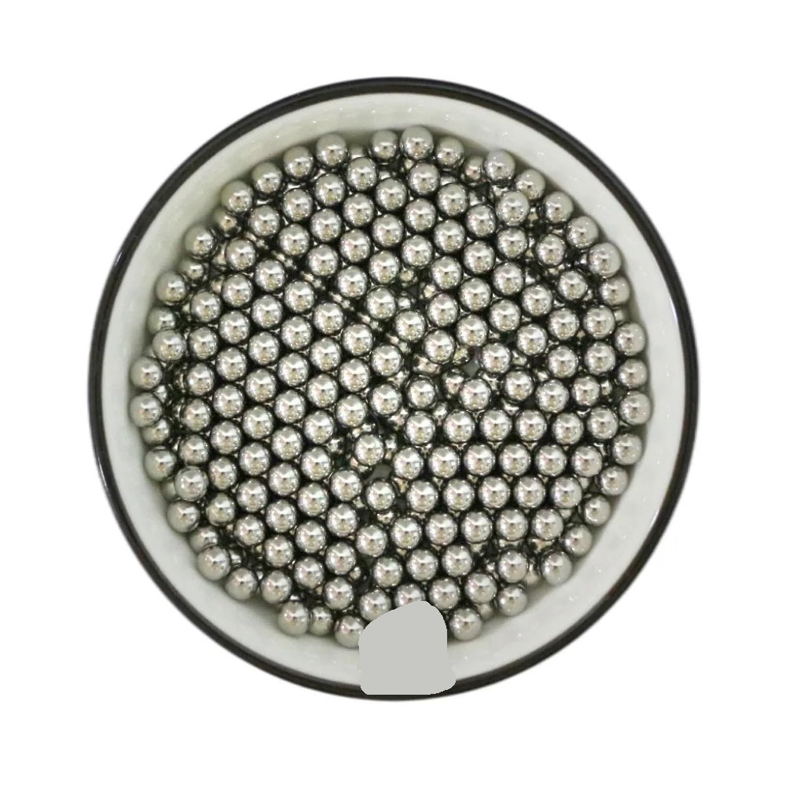 Kulki ze stali nierdzewnej AISI304 o średnicy 1,5 mm G25 o wysokiej precyzji, pełne kulki łożyskowe (10000 sztuk)