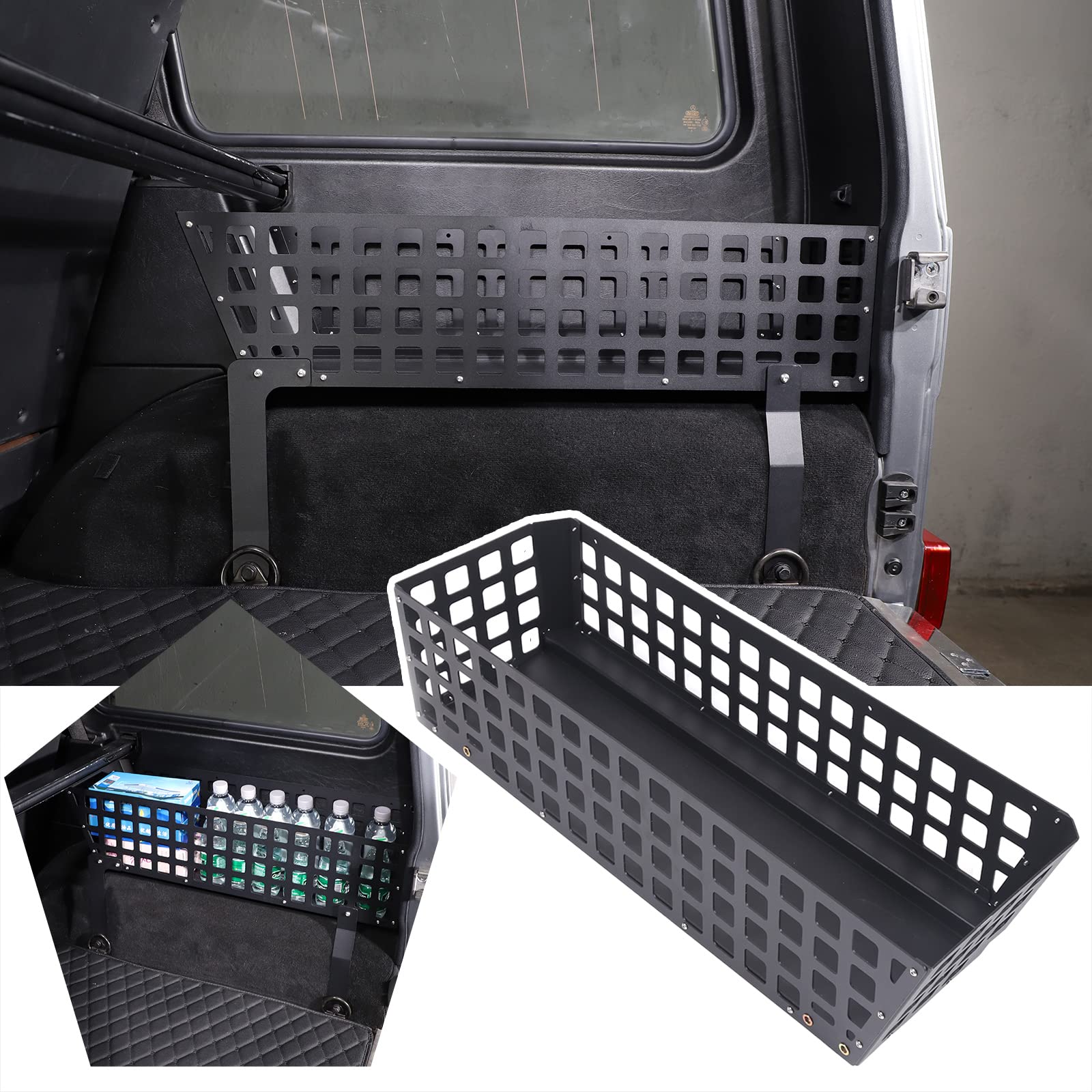 HAPPYHORSE for Mercede-s-Ben-z G-Class W463 G63 G65 G55 G500 G550 G350d 2004-2018 Car Trunk Right Storage Box Accessories